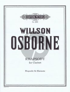 Osborne Rhapsody Clarinet solo (Clar.Bb)