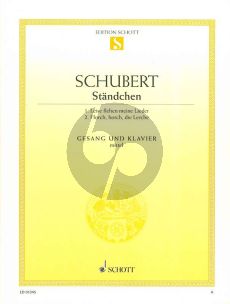 Schubert 2 Standchen D 957/4 / D 889 (Mittelstimme und Klavier)