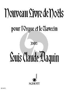 Daquin Nouveau Livre de Noels Orgel oder Cembalo (Guilmant)