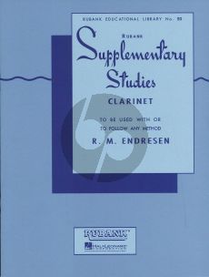 Endresen Supplementary Studies for Clarinet