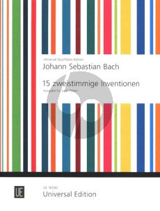 Bach 15 zweistimmige Inventionen fur 2 Flöten (Arrangiert von Peter Kolman)