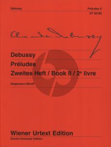 Debussy Preludes Vol.2 fur Klavier (Stegemann-Beroff) (Wiener Urtext)