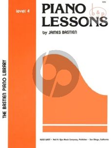 Piano Lessons Level 4