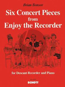 Bonsor 6 Concert Pieces (from Enjoy the Recorder)