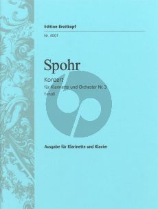 Spohr Konzert No.3 f-moll Klarinette-Orch. (KA) (Carl Rundnagel)