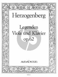 Herzogenberg Legenden Op.62 Viola-Piano