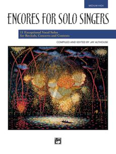 Encores for Solo Singers Medium High (Bk-Cd) (11 Solos for Recitals Concerts Contests) (Jay Althouse)