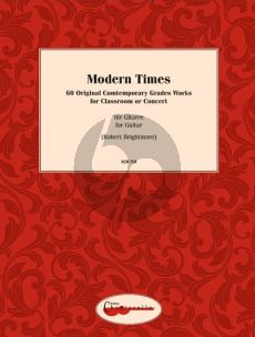 Album Modern Times Complete - 60 Original Graded Contemporary Works for Guitar (Edited by Robert Brightmore)