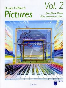 Hellbach Pictures Vol.2 Flote-Klavier Buch-Cd