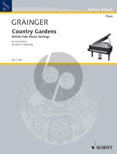 Grainger Country Gardens for Piano 4 Hands