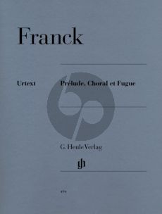 Franck Prelude Choral et Fugue Piano solo (edited by Ernst Gunter Heinemann) (Henle-Urtext)