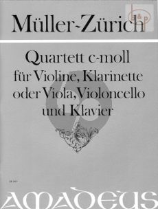 Quartett c-moll Op.26 (Clar.[Bb][Viola])