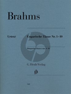 Brahms Ungarische Tänze No.1-10 Piano