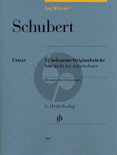 Schubert am Klavier (12 bekannte Originalstücke)