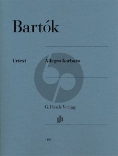 Bartok Allegro Barbaro Piano (edited by László Somfai)