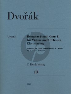 Dvorak Romanze f-moll Op.11 Violine-Orchester Klavierauszug (Henle)