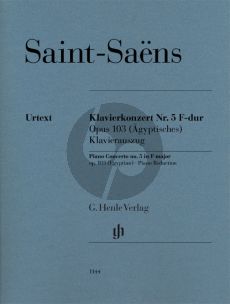 Saint-Saens Piano Concerto no.5 F major op.103 (Piano Red.) (Egyptian)