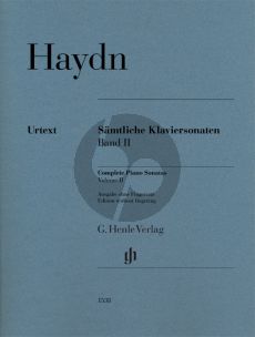 Haydn Samtliche Sonaten Vol.2 Klavier (ohne Fingersatz) (edited by Georg Feder)