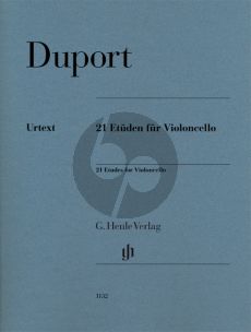 Duport 21 Etudes for Violoncello (Norbert Gertsch)