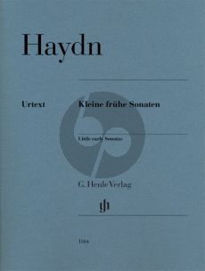 Haydn 9 Kleine Fruhe Sonaten Klavier (Georg Feder)