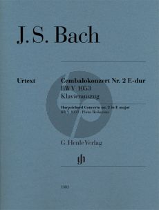 Bach Harpsichord Concerto No. 2 E-major BWV 1053 (piano reduction) (edited by Norbert Müllemann and Matan Entin)