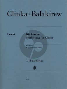 Balakirev Die Lerche - The Lark (Michail Glinka) Piano solo (Wendelin Bitzan)