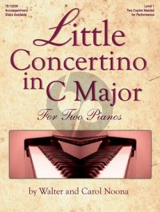 Noona Little Concertino for 2 Piano's (2 copies required for performance)