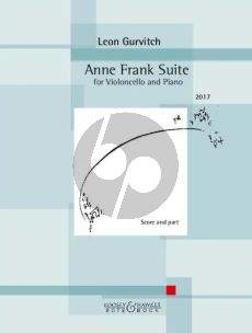 Gurvitch Anne Frank Suite for Violoncello and Piano