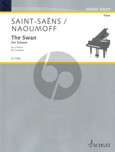 Saint Saens The Swan for 2 Pianos (Arranged by Emile Naoumoff)