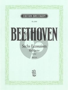 Beethoven 6 Ecossaises WoO 83 Piano (edited by Ferruccio Busoni)