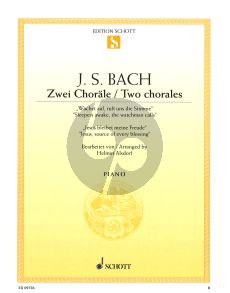 Bach 2 Chorale Klavier