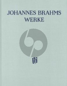 Brahms Werke für Klavier zu vier Händen Band 1 (Jakob Hauschildt) (Leinen)