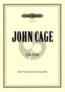 Cage Dream Solo Viola and Viola Ensemble