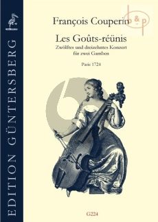 Les Gouts-Reunis (Concert No.12 - 13) (Paris 1724)