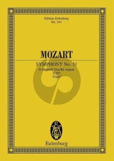 Mozart Symphonie D-dur KV 297 "Pariser" Studienpartitur (Hans Ferdinand Redlich)