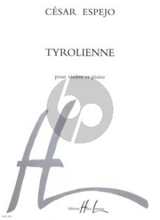 Espejo Tyrolienne pour Violon et Piano