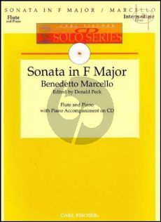 Sonata F-major (Flute-Piano) (Bk-Cd)