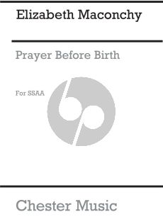 Maconchy Prayer before Birth SSAA