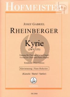 Kyrie a-minor (JWV 155) (SATB-String Orch.) (red. with organ)