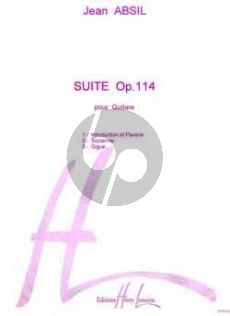 Absil Suite Op. 114 Guitare