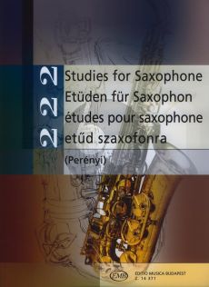 222 Studies for Saxophone (Perenyi)