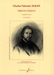 Alkan 30 Chants Troisieme Suite Op.65 pour Piano (Edition Revue par E.-M. Delaborde et I. Philipp)