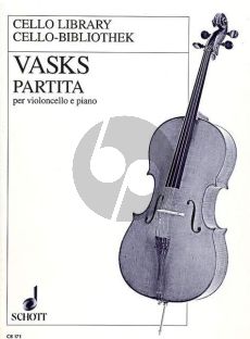 Vasks Partita for Cello and Piano (1974 rev. 2001)