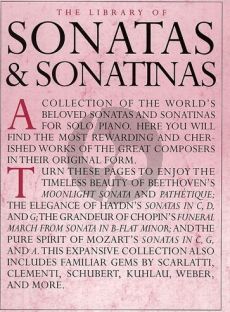 The Library of Sonatas & Sonatinas Piano