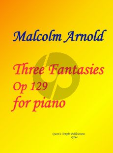 Arnold 3 Fantasies Opus 129 Piano solo