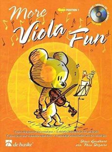 Goedhart More Viola Fun (Bk-Cd) (arr. Nico Dezaire)