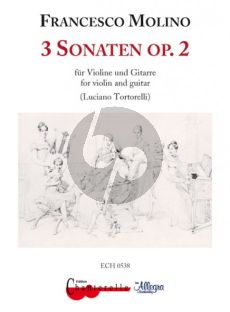 Molino 3 Sonatas Op.2 (Violin-Guitar)