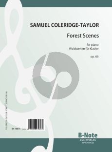 Coleridge-Taylor 5 Forest Scenes Op. 66 Piano solo