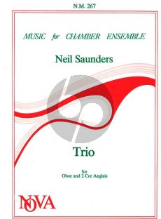 Saunders Trio for 2 Oboes and Cor Anglais (Score/Parts)