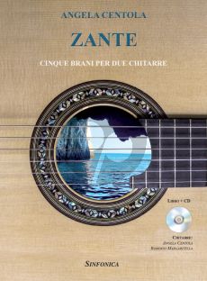 Centola Zante for 2 Guitars (5 Pieces) (Bk-Cd)